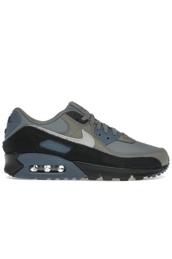 Men's Air Max 90 Smoke Grey Diffused Blue Running Shoes, from StockX