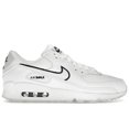 thumbnail image 1 of Nike Men's Air Max 90 White Black Outlined Swoosh Running Shoes, from StockX, 1 of 5