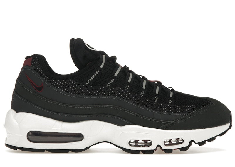 Nike Men's Air Max 95 Anthracite Team Red Running Shoes, from StockX