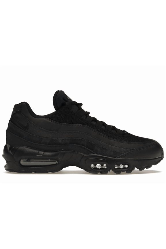 Men's Air Max 95 Essential Triple Black Running Shoes, from StockX