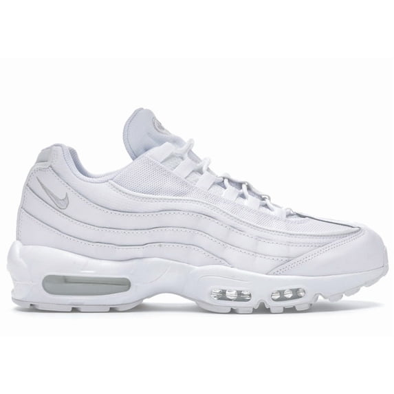 Nike Men's Air Max 95 Essential White Grey Fog Running Shoes, from StockX