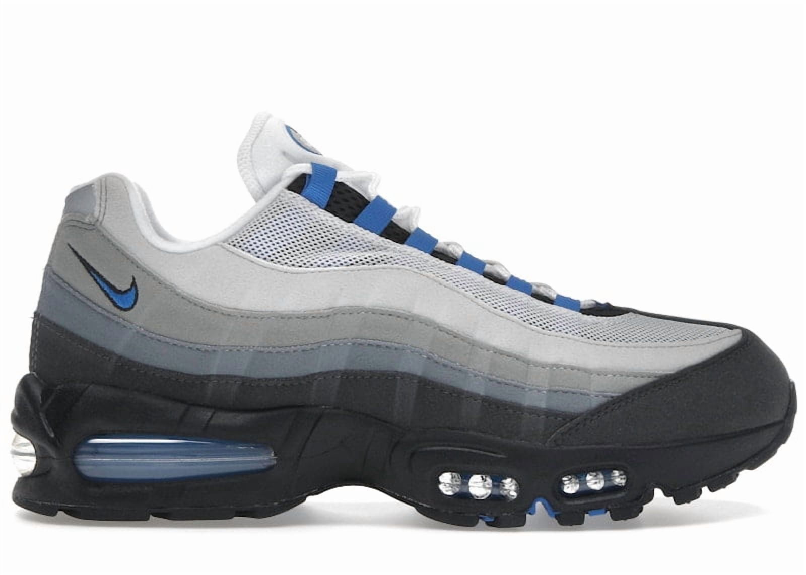 靴 nike air max 95 big bubble blue spark Nike Men's Air Max 95 OG Big Bubble Blue Spark Running Shoes, from