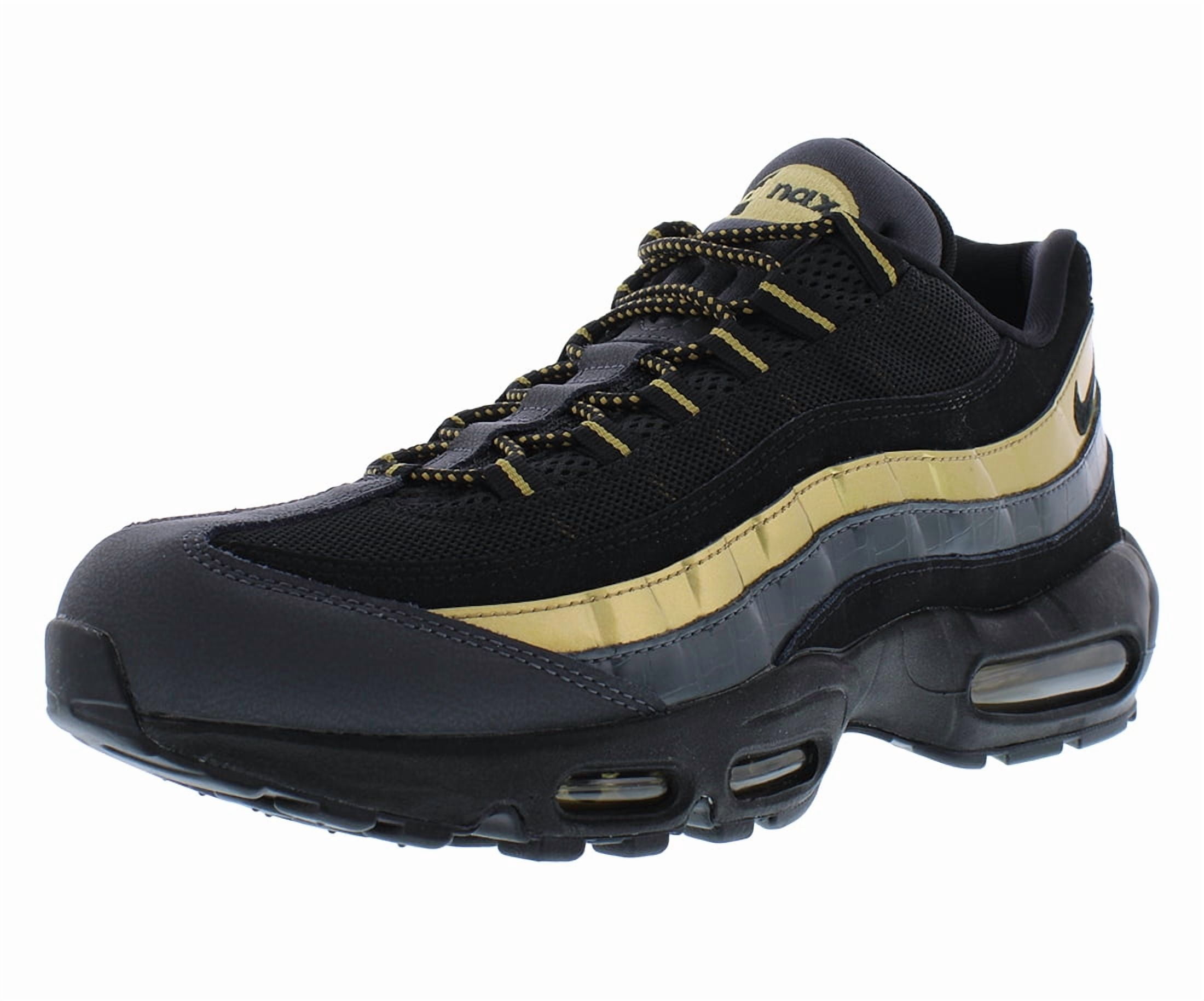 Nike Air Max 95 PRM Men's Shoes Black/Metallic Gold/Anthracite
