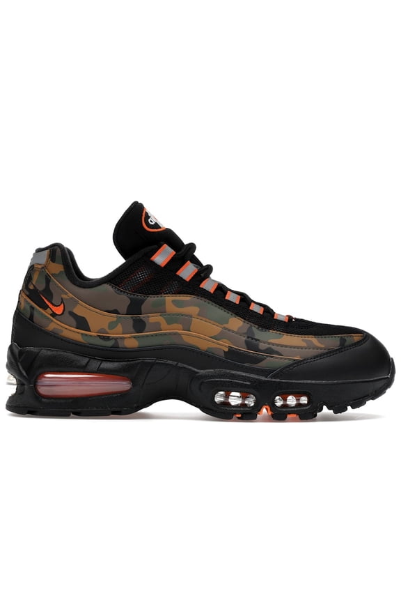 Men's Air Max 95 Safety Orange Camo Running Shoes, from StockX
