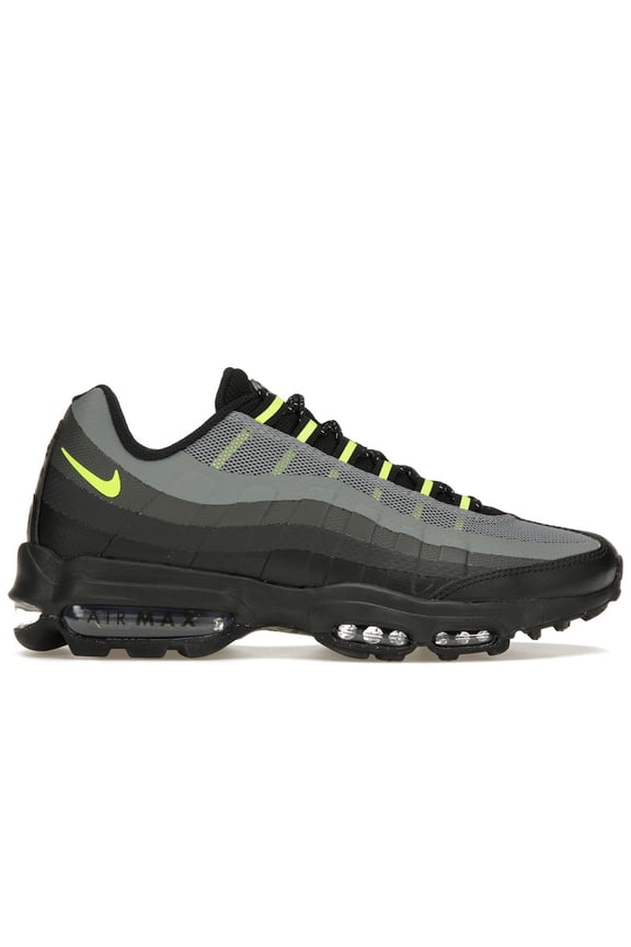 Men's Air Max 95 Ultra Iron Grey Neon Running Shoes, from StockX