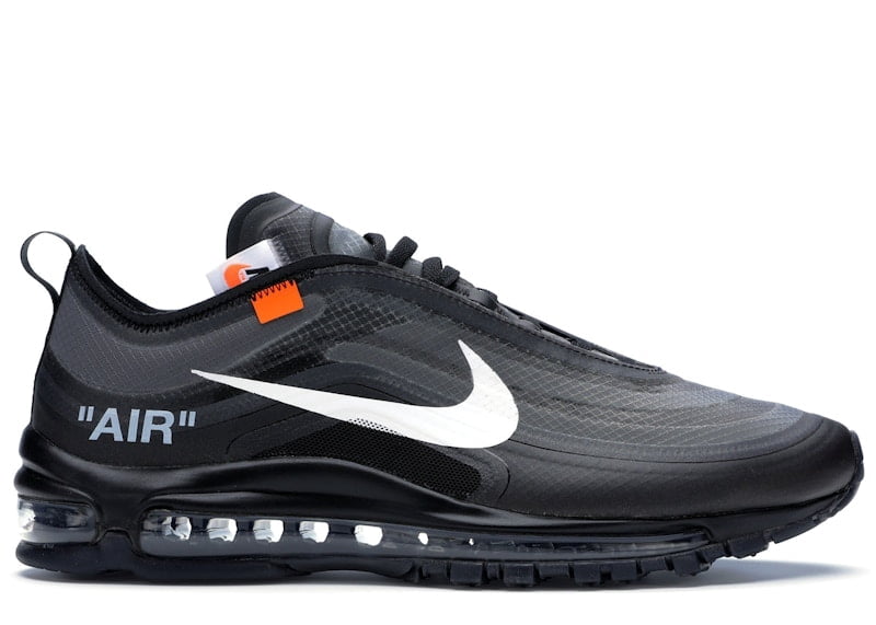 Nike Men's Air Max 97 Off-White Black Running Shoes, from StockX