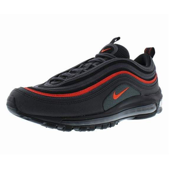 Nike Men's Air Max 97 Shoes (Black/Red, 11.5, Medium/D)