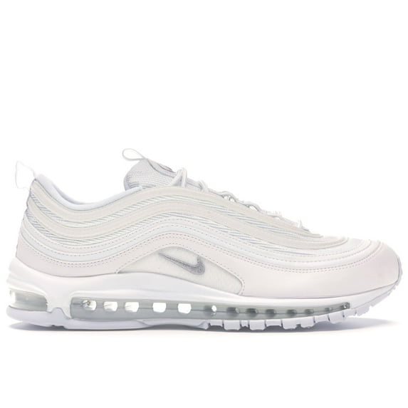 Nike Men's Air Max 97 Triple White Wolf Grey Running Shoes, from StockX