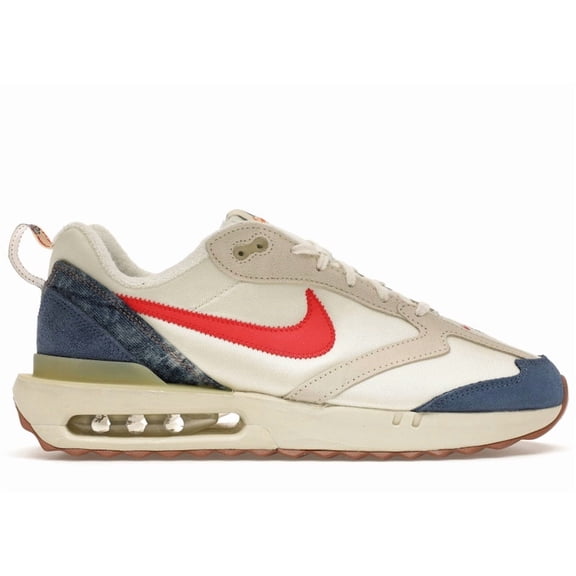 Nike Men's Air Max Dawn Coconut Milk Red Navy Shoes, from StockX