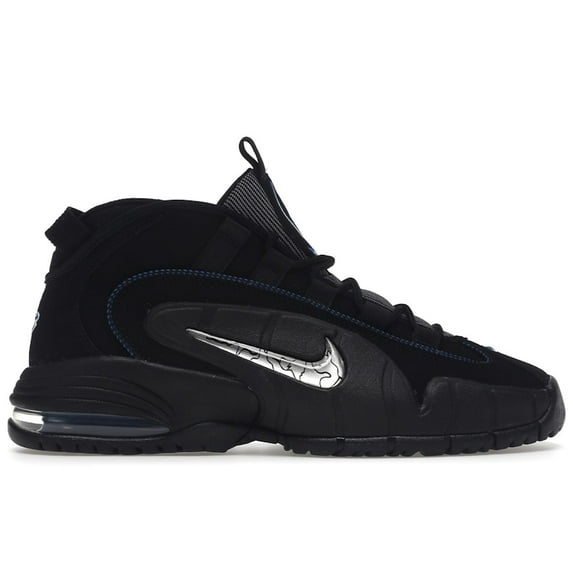 Nike Men's Air Max Penny 1 All-Star Black Metallic Silver Basketball Shoes, from StockX