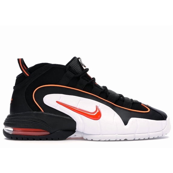 Nike Men's Air Max Penny Black Total Orange Basketball Shoes, from StockX