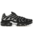thumbnail image 1 of Nike Men's Air Max Plus Premium Black Reflective Silver Running Shoes, from StockX, 1 of 5