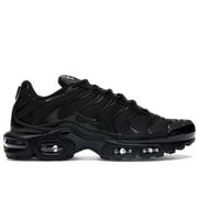 NIKE Men's Air Max Plus Triple Black Running Shoes, from StockX
