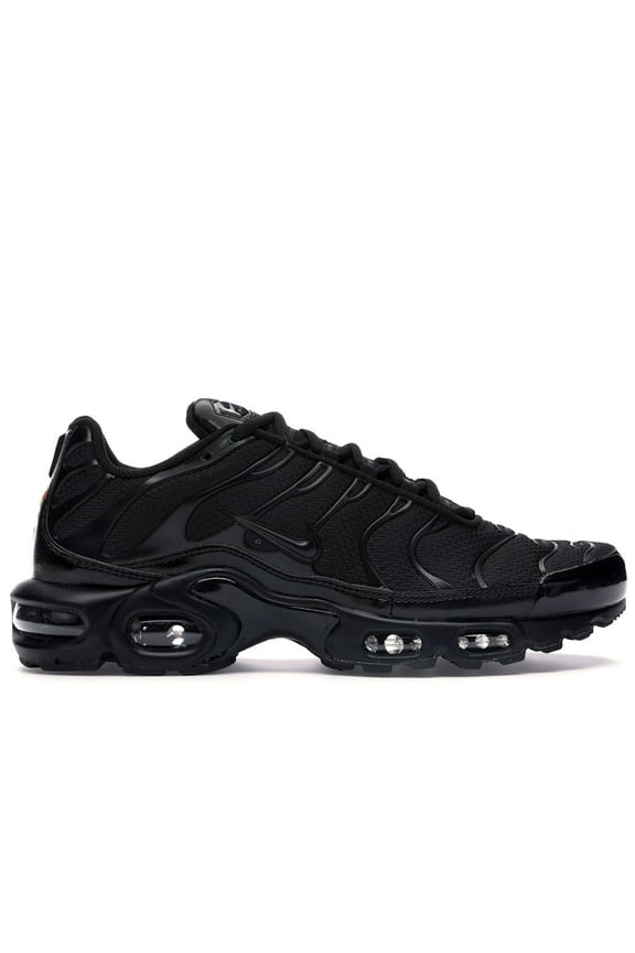 Men's Air Max Plus Triple Black Running Shoes, from StockX