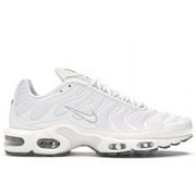 NIKE Men's Air Max Plus White Running Shoes, from StockX