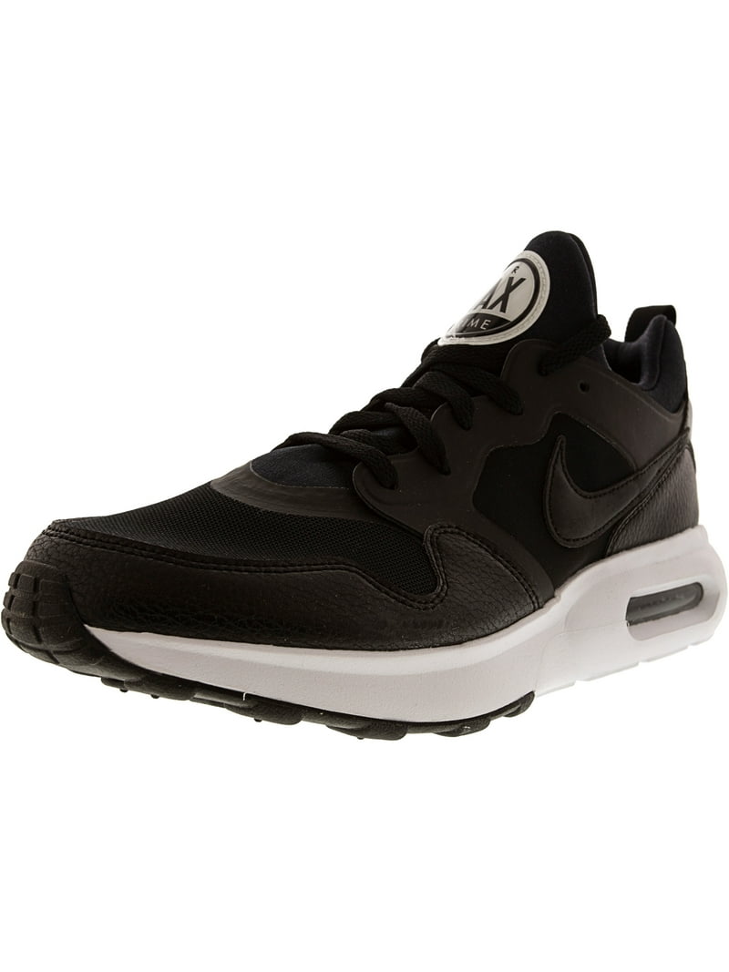 Nike Men's Air Max Prime Black White Ankle-High Running Shoe