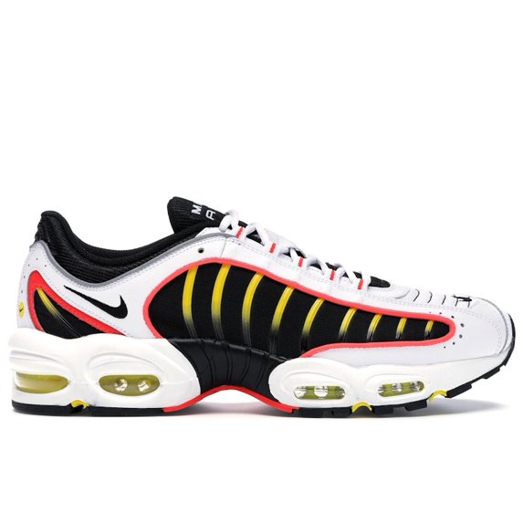 Nike Men's Air Max Tailwind 4 White Black Crimson Yellow Running Shoes, from StockX