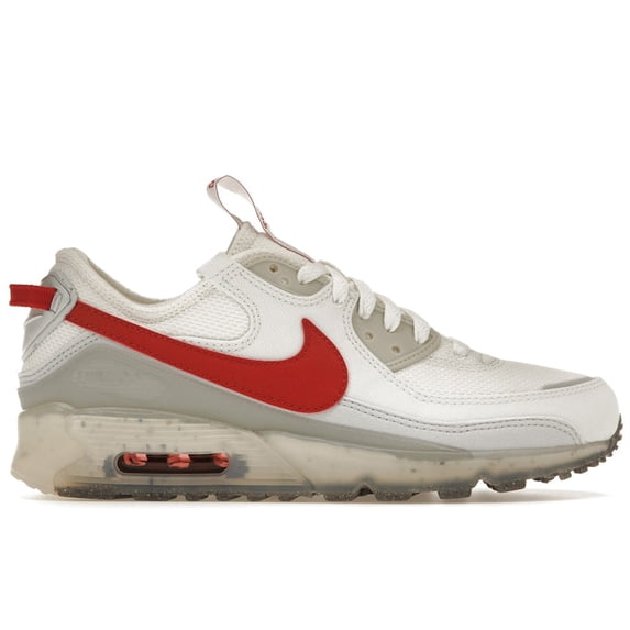 Nike Men's Air Max Terrascape 90 Summit White Red Clay Running Shoes, from StockX