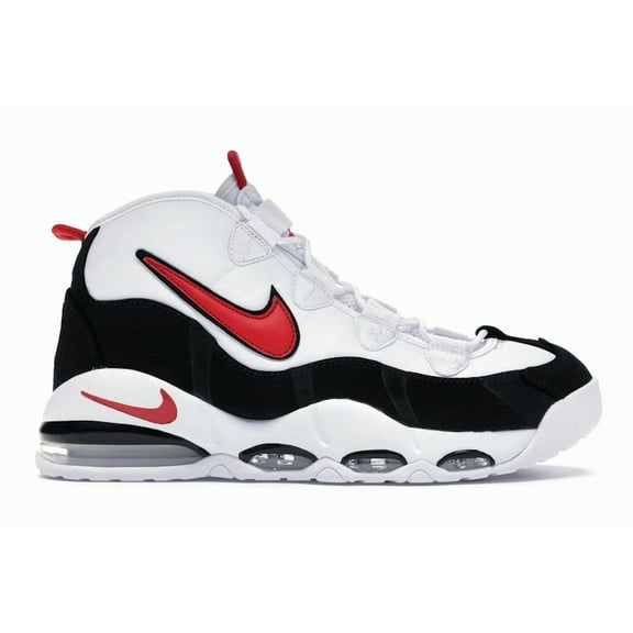 Nike Men's Air Max Uptempo 95 White Red Black Basketball Shoes, from StockX