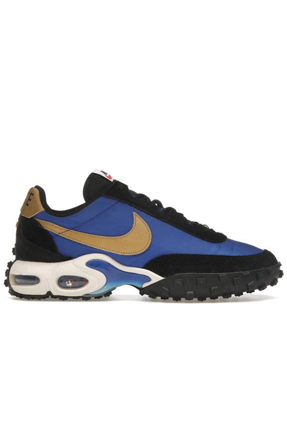 Men's Air Max Waffle Racer SP Hyper Blue Metallic Gold Shoes, from StockX
