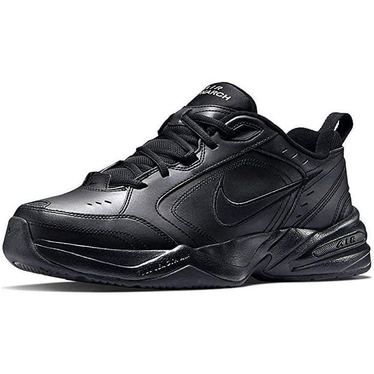 Nike Men's Air Monarch IV Wide 4E Black Training Shoe, Size 12