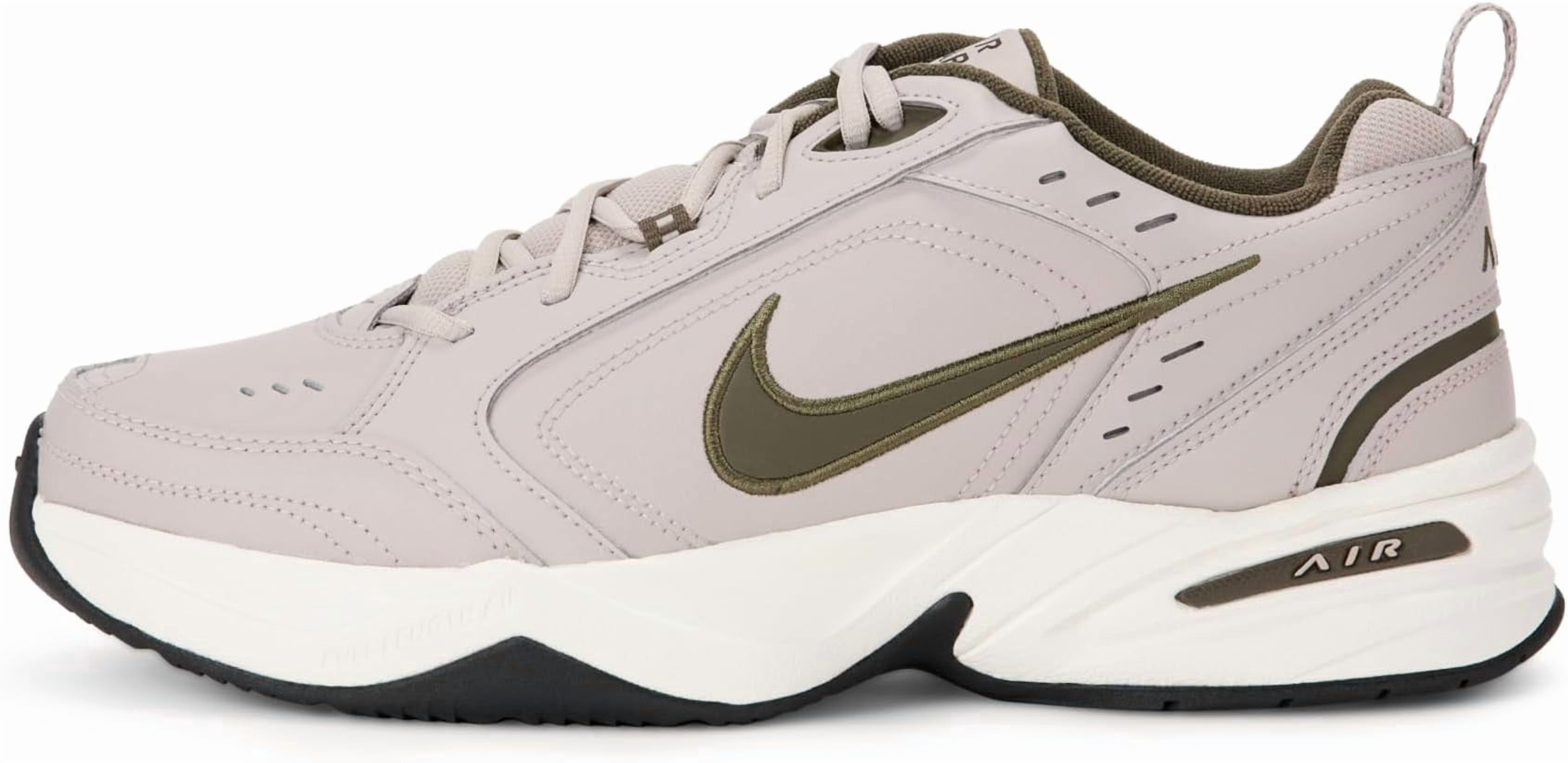 Nike Men's Air Monarch IV Training/Workout Shoe (Moon Particle/Dark Hazel-Black) Size 8