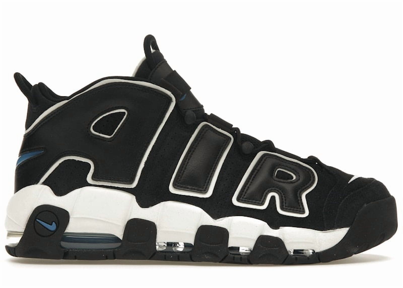 Nike Men's Air More Uptempo 96 Black Star Blue Basketball Shoes, from StockX