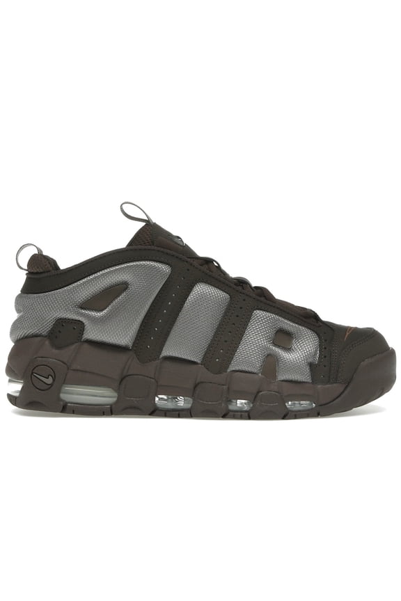 Men's Air More Uptempo Low Baroque Brown Cave Stone Shoes, from StockX