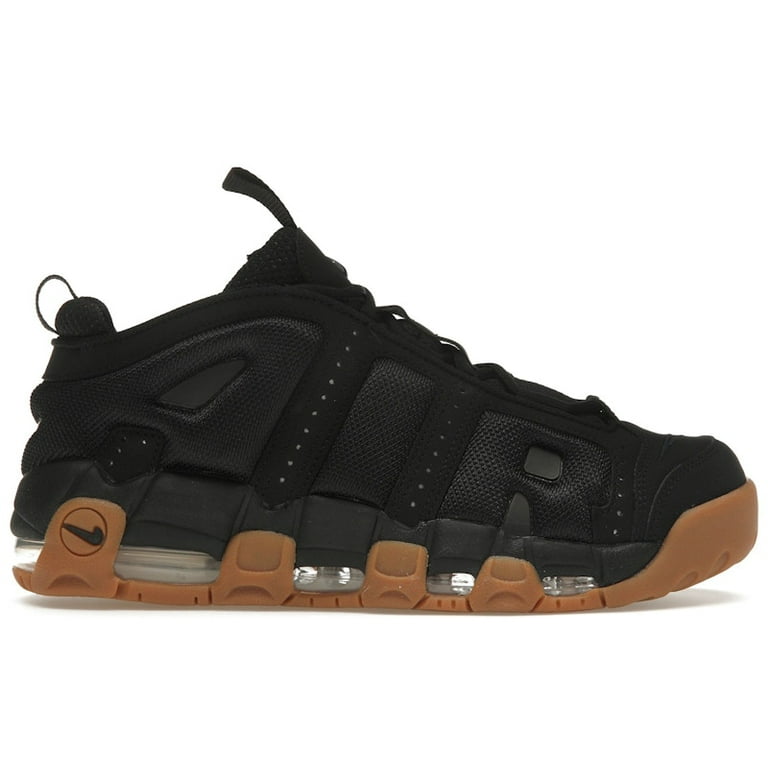 Nike Men's Air More Uptempo Low Black Gum, from StockX