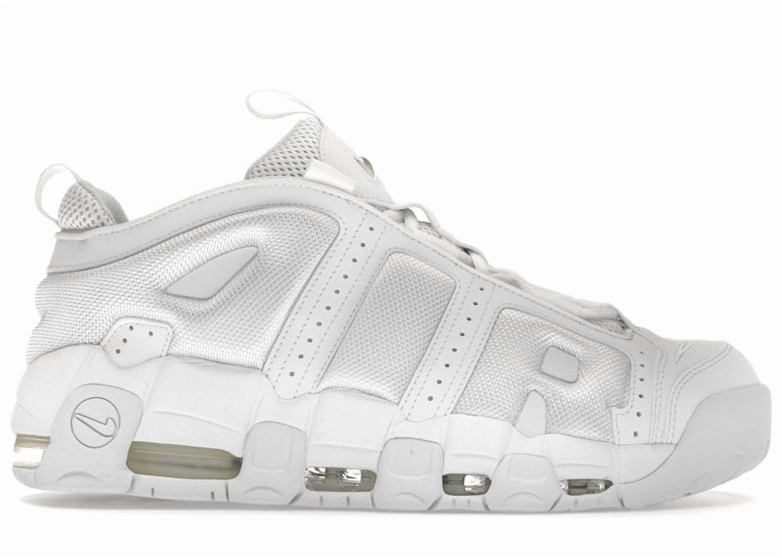 Nike Men's Air More Uptempo Low Triple White Shoes, from StockX