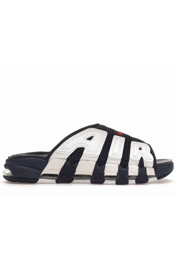 Men's Air More Uptempo Slide Olympic Sandals, from StockX