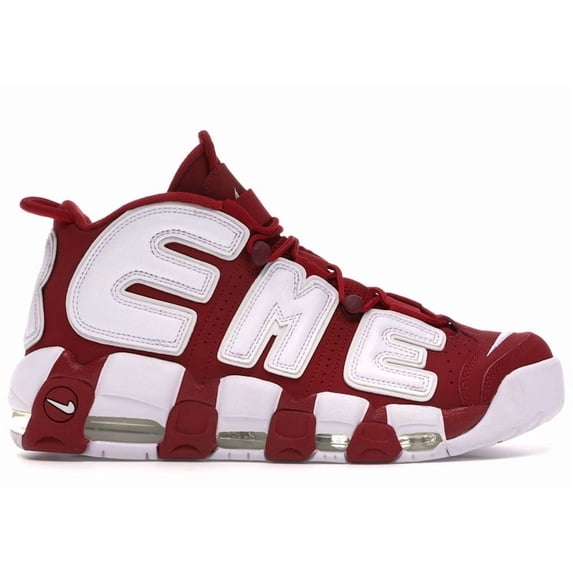 Nike Men's Air More Uptempo Supreme Suptempo Red Basketball Shoes, from StockX