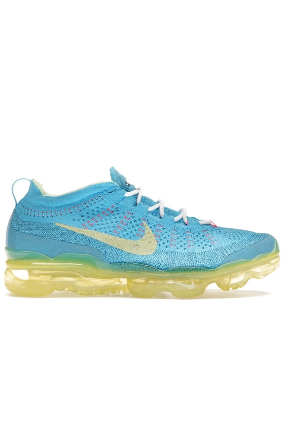 Men's Air VaporMax 2023 Flyknit Baltic Blue Citron Tint Running Shoes, from StockX