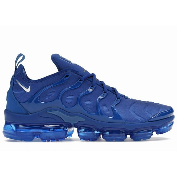 Nike Men's Air VaporMax Plus Game Royal Metallic Silver Running Shoes, from StockX