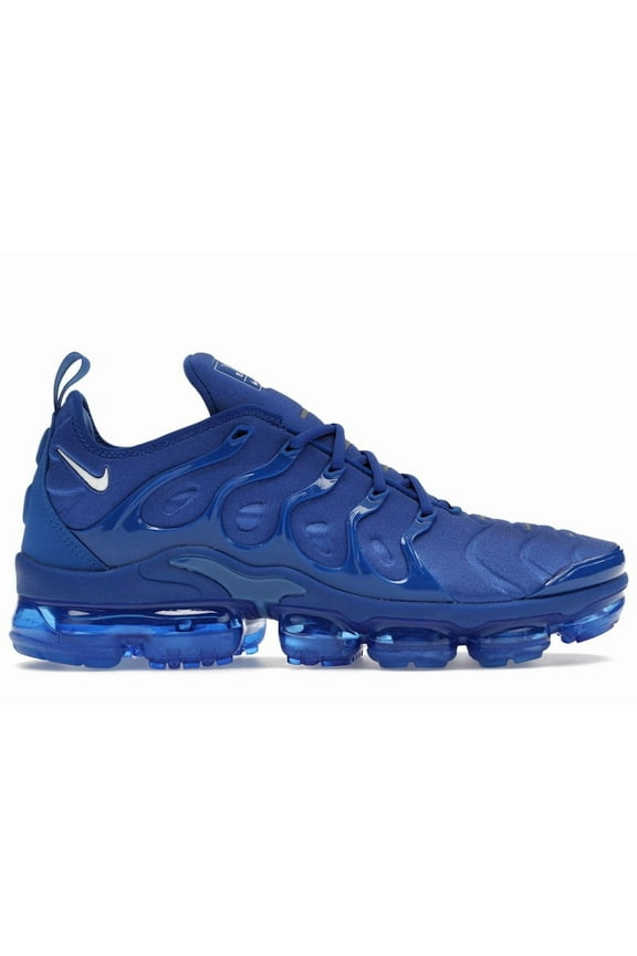 Men's Air VaporMax Plus Game Royal Metallic Silver Running Shoes, from StockX