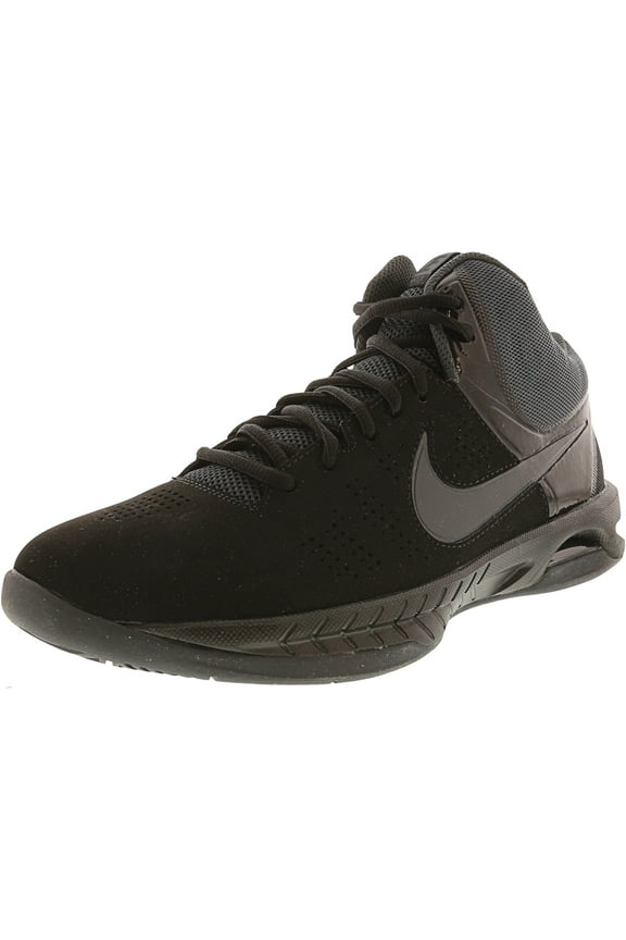 Men's Air Visi Pro Vi Nbk Black/Anthracite Ankle-High Nubuck Basketball Shoe - 9.5M