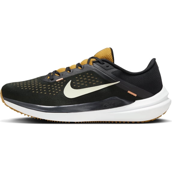 Nike Men's Air Winflo 10 Trainers, Black Olive Aura Bronzine Amber Brown, 8.5 US