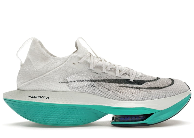 23cm　NIKE AIR ZOOM ALPHAFLY NEXT% 2 Nike Men's Air Zoom Alphafly Next% 2 White Clear Jade Running