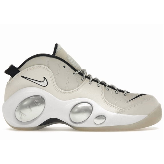 Nike Men's Air Zoom Flight 95 Sail Pale Ivory Metallic Silver Basketball Shoes, from StockX