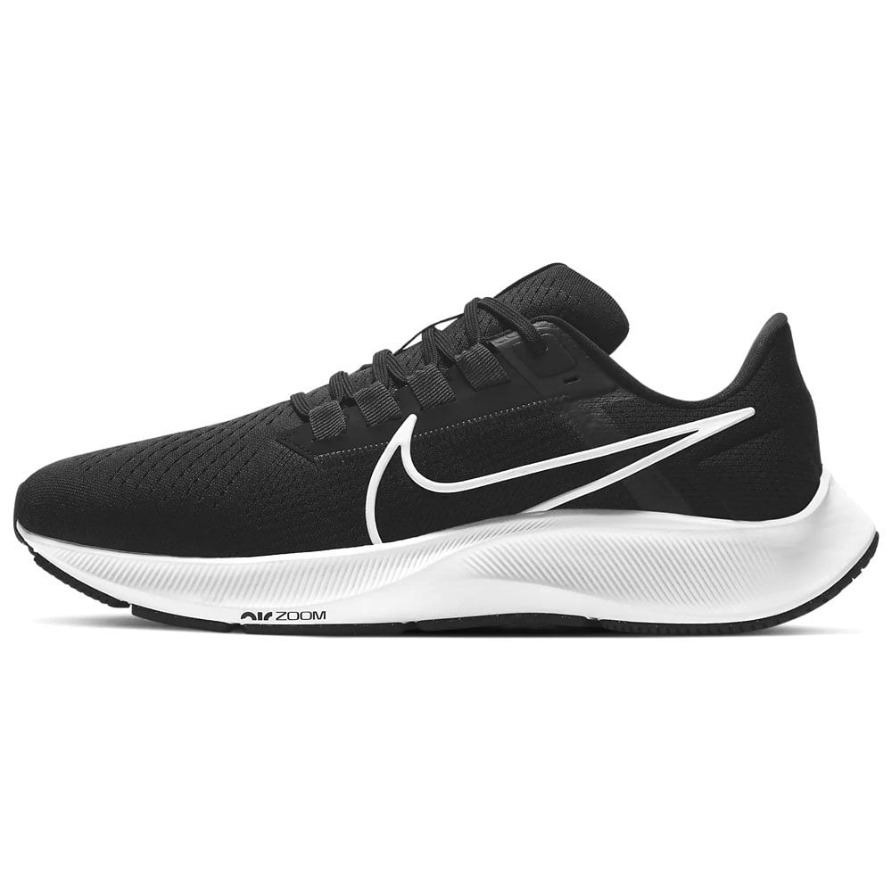Nike Men s Air Zoom Pegasus 38 Road Running Shoes CW7356 002 Black White Anthracite 12 US