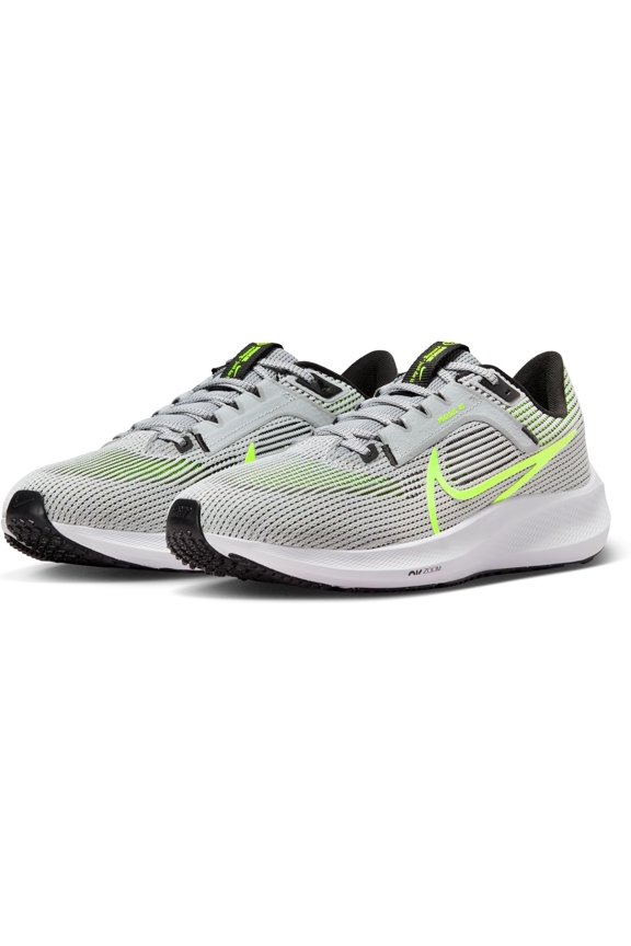 Men's Air Zoom Pegasus Sneaker, Wolf Grey Black White, 7.5 US