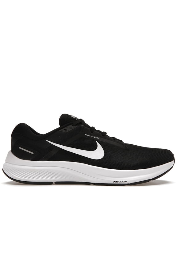 Men's Air Zoom Structure 24 Black White Running Shoes, from StockX