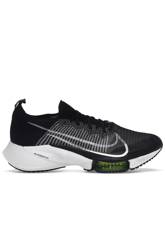 Men's Air Zoom Tempo Next% Flyknit Black White Running Shoes, from StockX