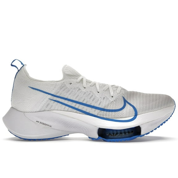 Nike Men's Air Zoom Tempo Next% Flyknit White Photo Blue Running Shoes, from StockX