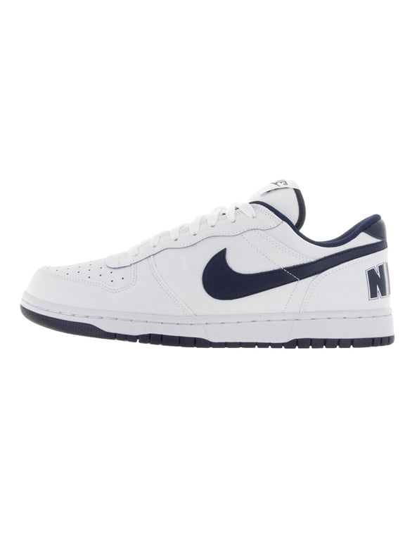 Men's Nike Big Low Sneakers Color: White Midnight Navy Size: 12