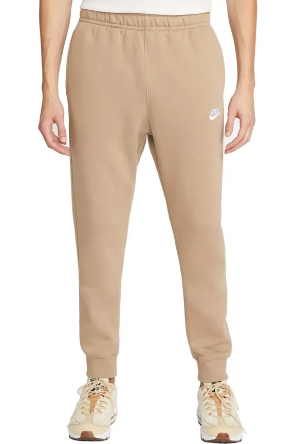 Men's Nike Sportswear Khaki/White Club Fleece Jogger (BV2671 247) - 3XL