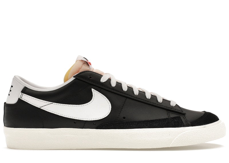 Nike Men's Blazer Low 77 Black White Shoes, from StockX