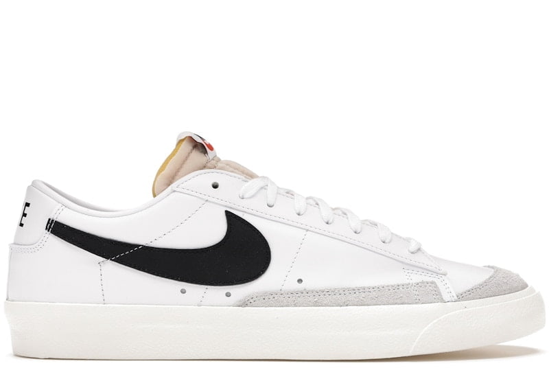Nike Men's Blazer Low 77 Vintage White Black Basketball Shoes, from StockX