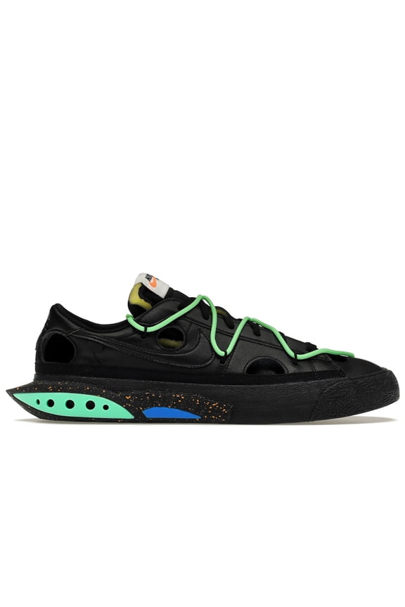 Men's Blazer Low Off-White Black Electro Green Shoes, from StockX