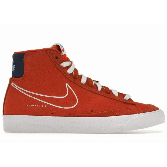 Nike Men's Blazer Mid 77 First Use Orange Shoes, from StockX